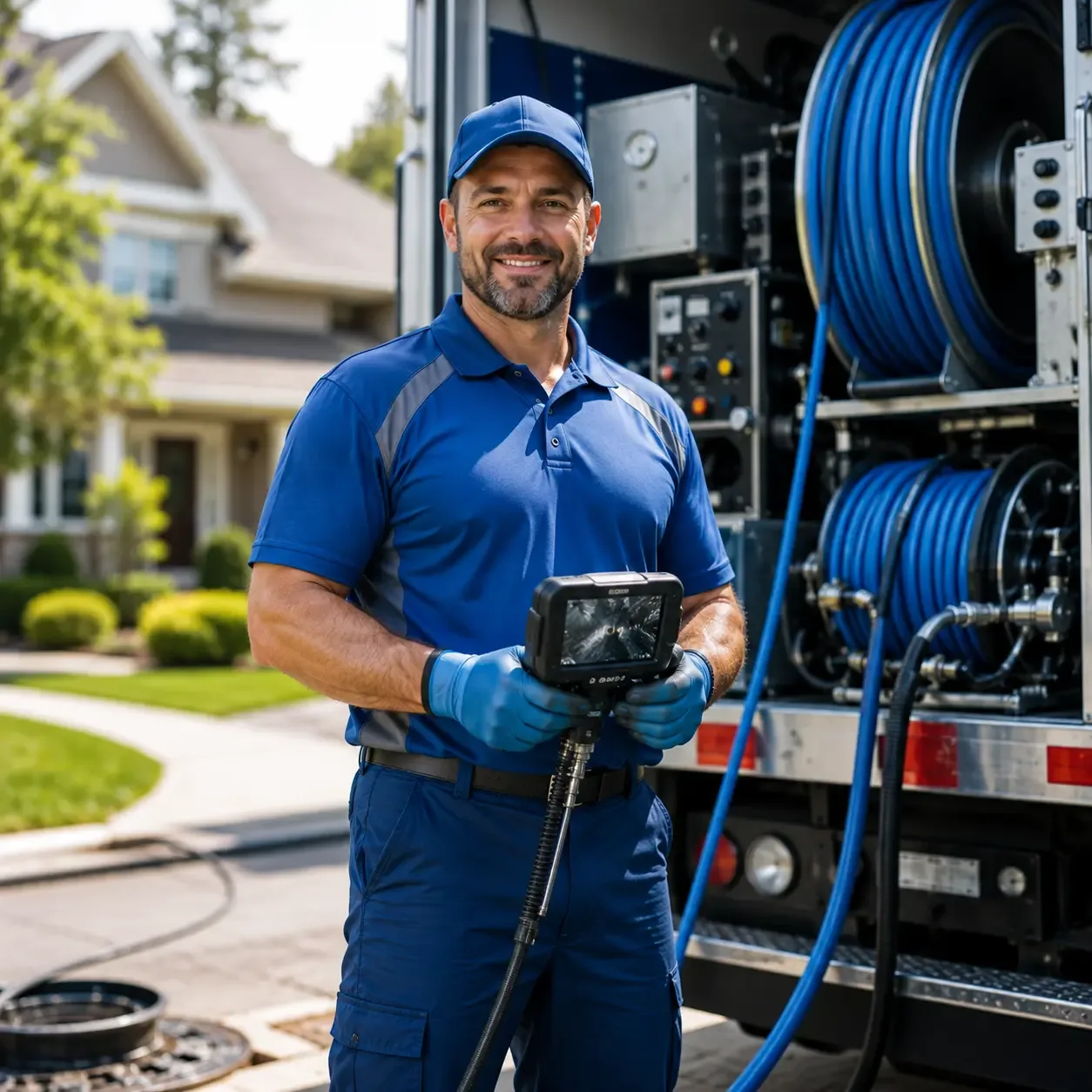 Local outdoor drain cleaning specialists in Maybeury, WV